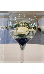 Wine Glass weddings Flowers